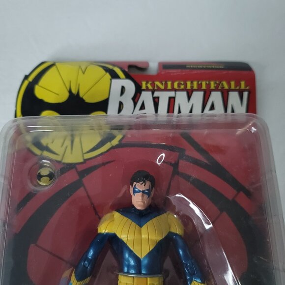 Nightfall Batman Series 1 NIGHTWING Action Figure DC Direct Bent Card - Picture 2 of 7